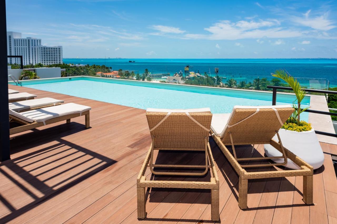 Aloja Oceanview In The Hotel Zone Cancún Buitenkant foto