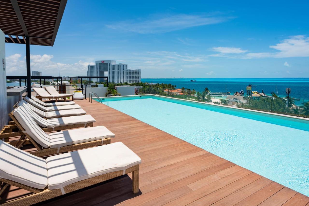 Aloja Oceanview In The Hotel Zone Cancún Buitenkant foto